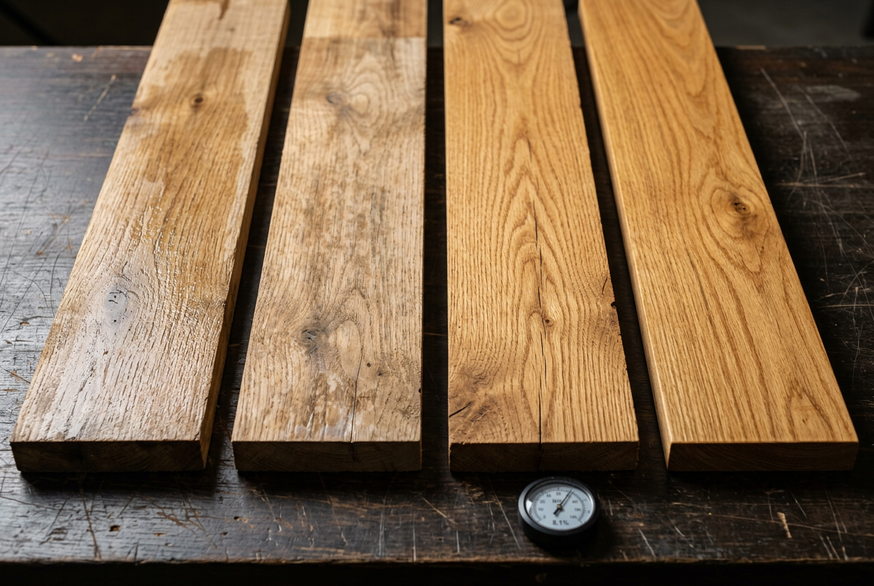 Hout Drogen